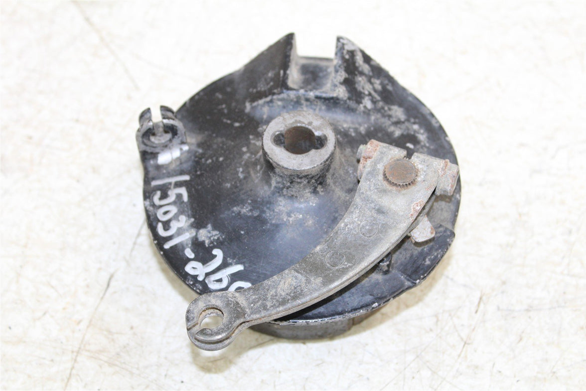 2000 Honda XR 100R Front Brake Drum Plate Panel Shoes Mount