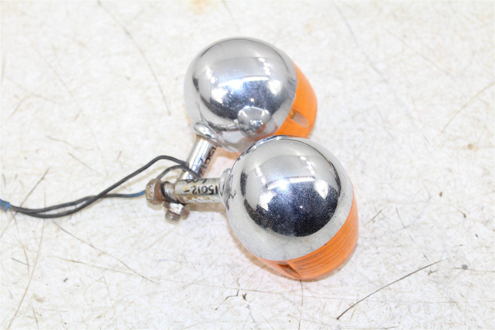 1985 Honda Goldwing GL1200 Rear Turn Signals Directionals Light Set 15012