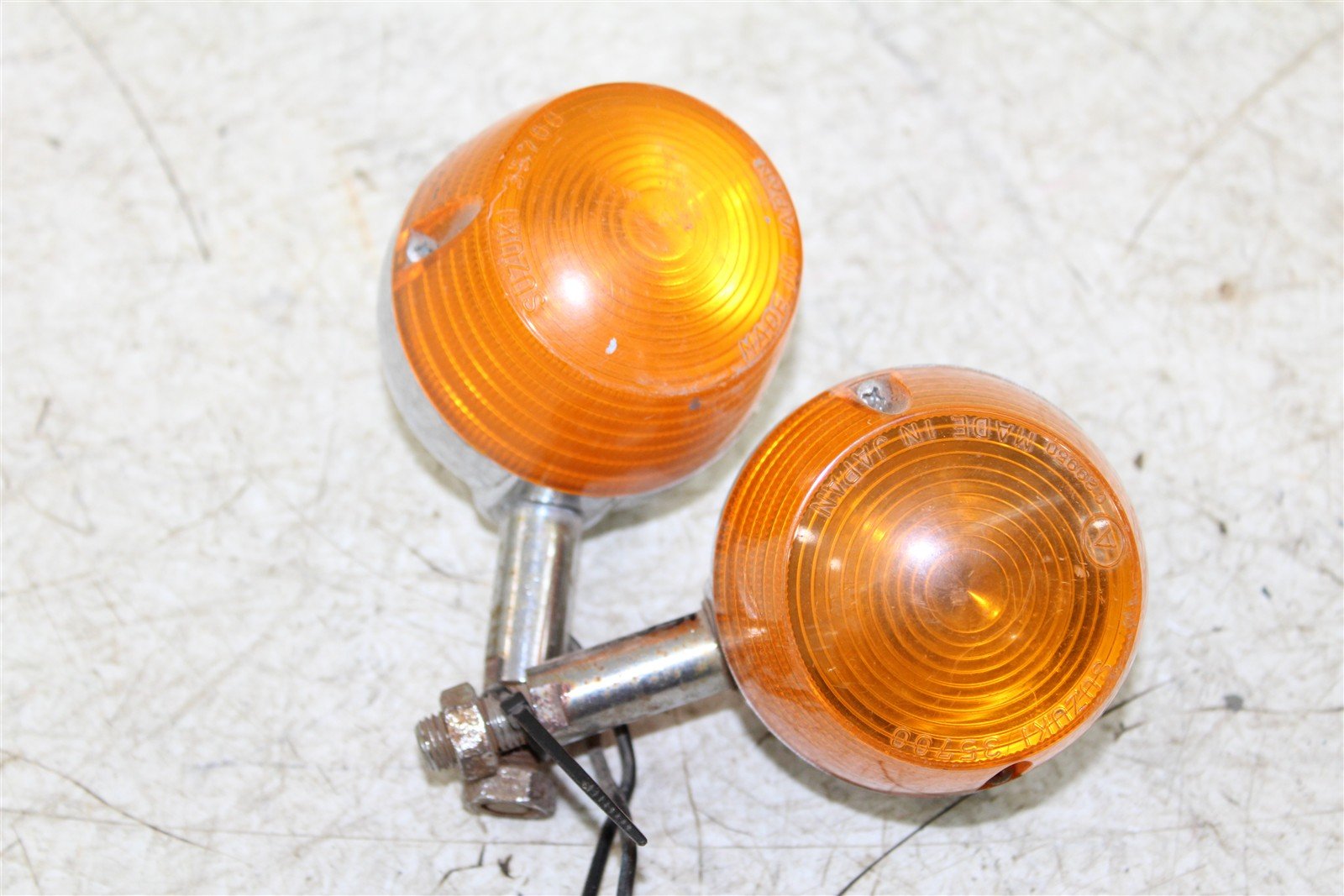 1985 Honda Goldwing GL1200 Rear Turn Signals Directionals Light Set 15012