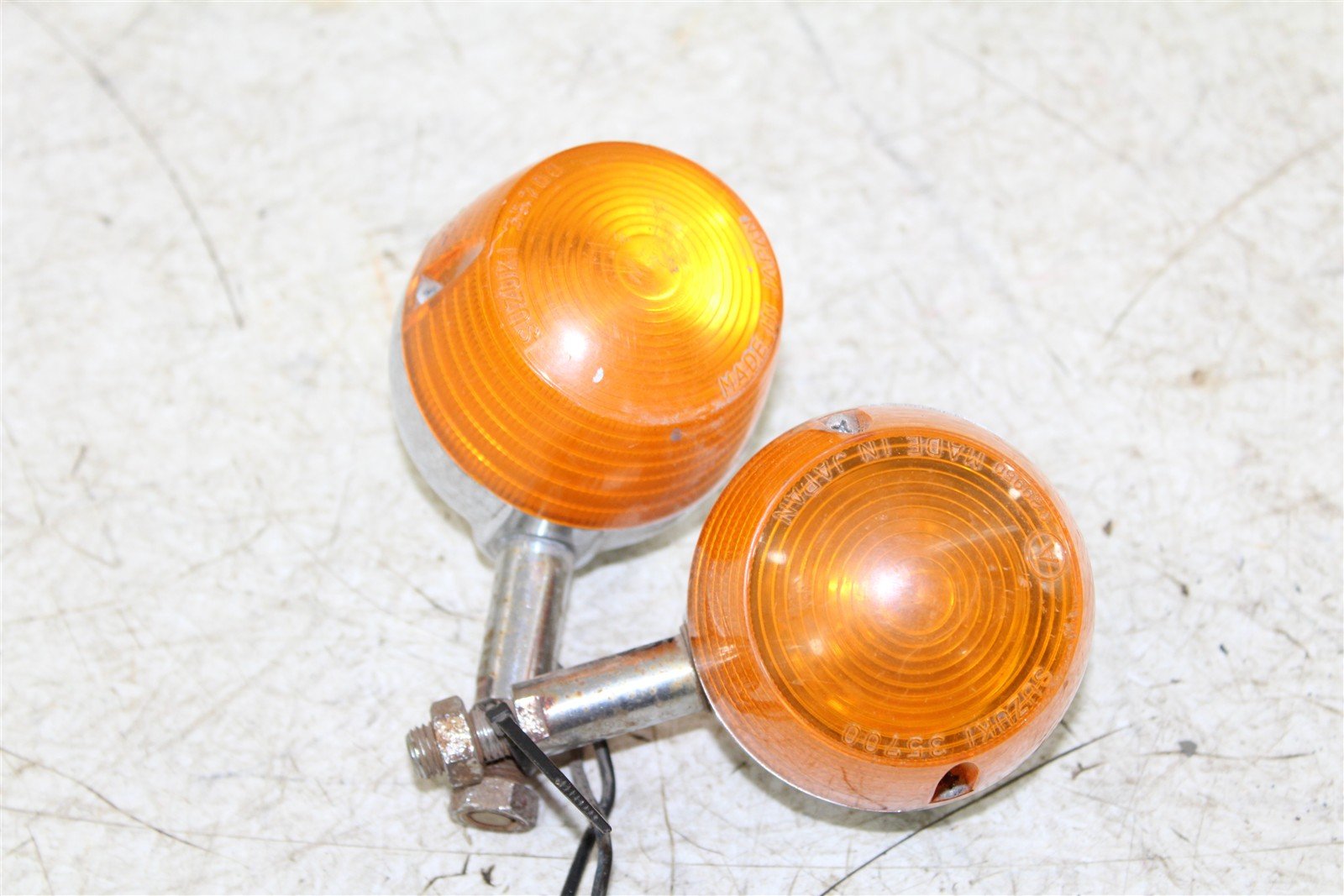 1985 Honda Goldwing GL1200 Rear Turn Signals Directionals Light Set 15012
