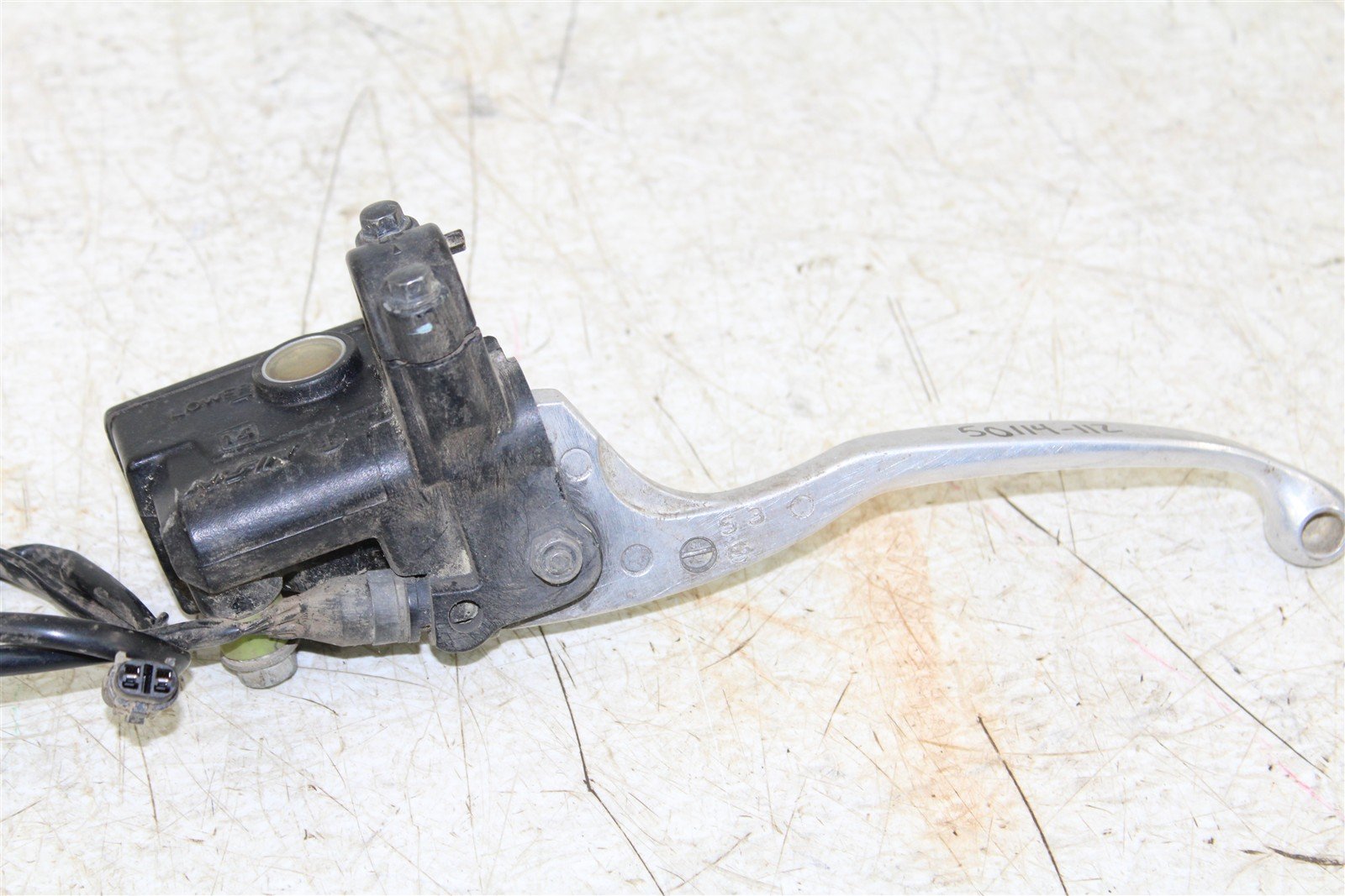 2009 Yamaha Big Bear 250 2x4 Front Brake Master Cylinder Lever 50114