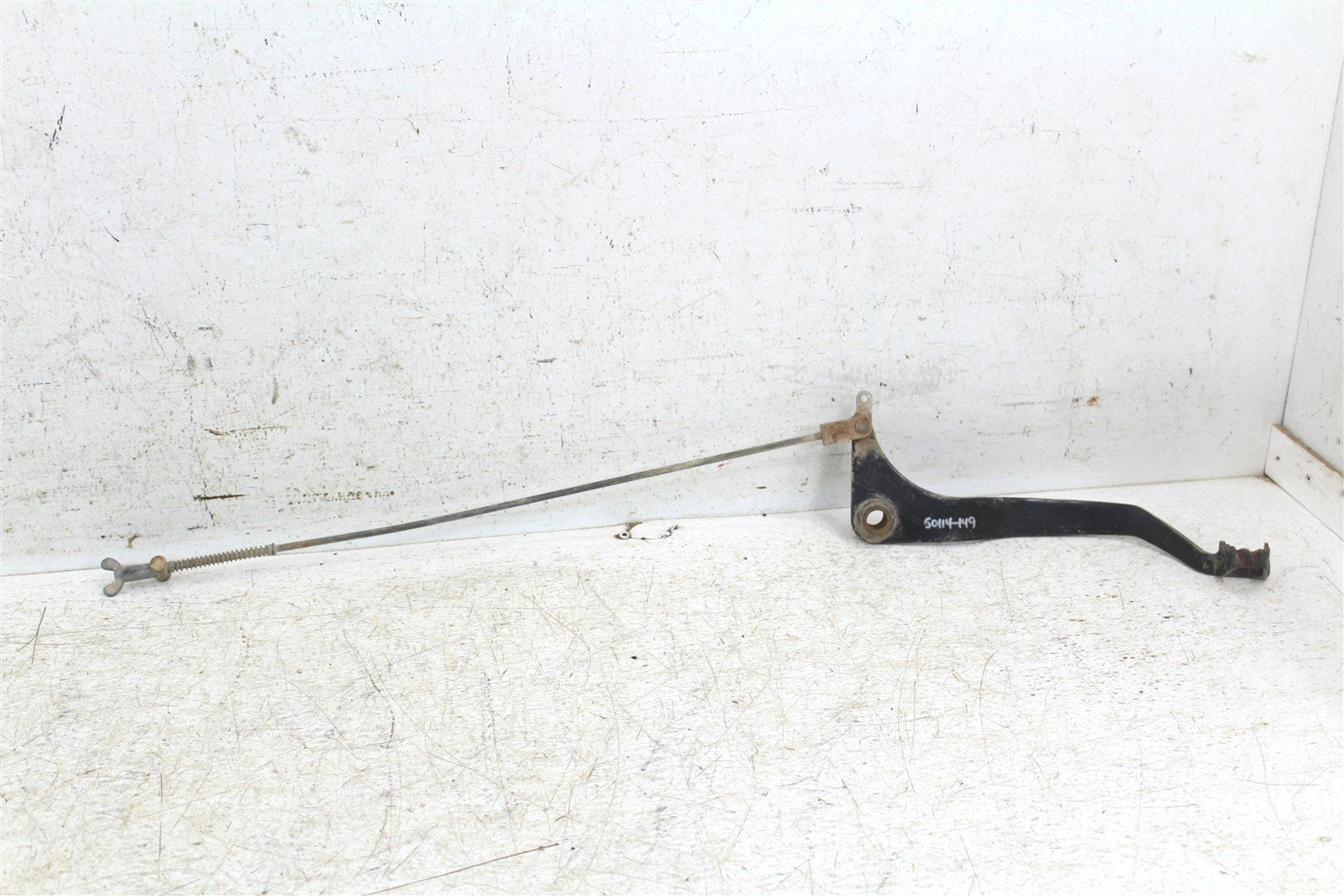 2009 Yamaha Big Bear 250 2x4 Rear Brake Pedal w/ Push Rod 50114