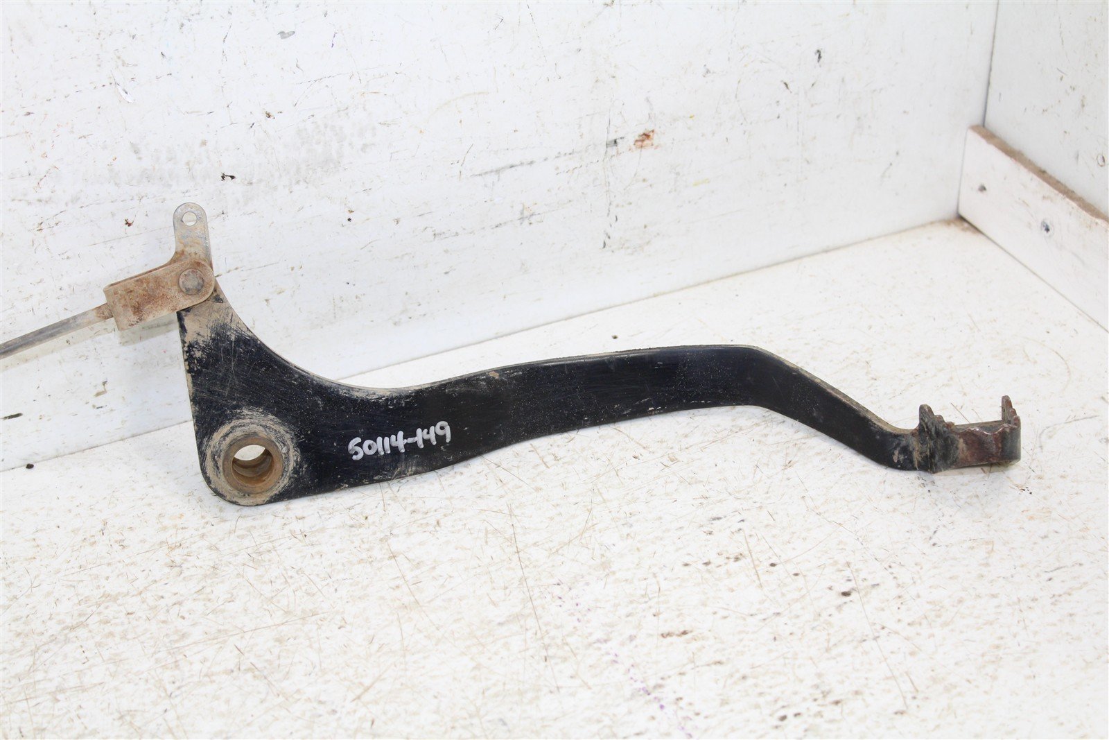 2009 Yamaha Big Bear 250 2x4 Rear Brake Pedal w/ Push Rod 50114