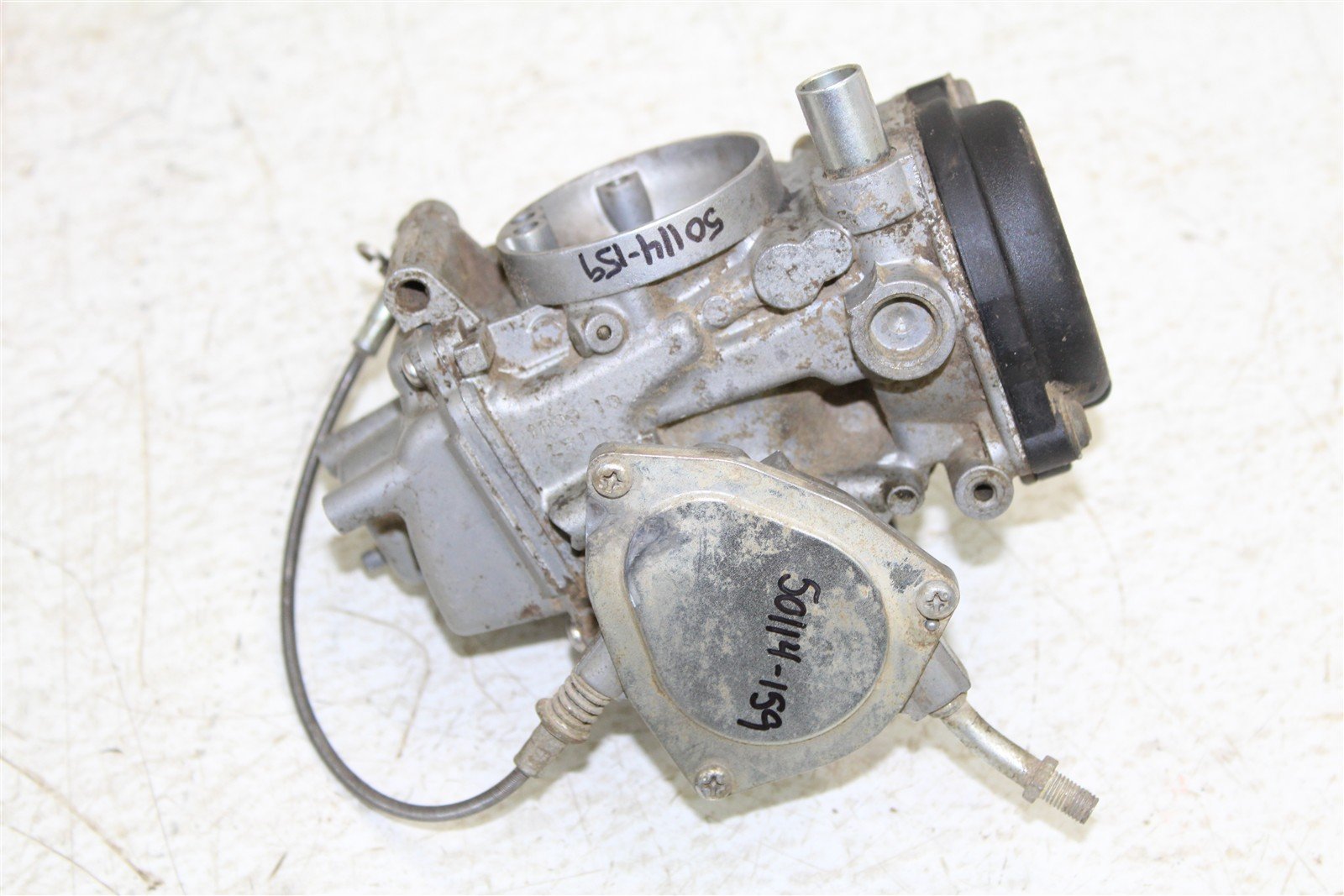 2009 Yamaha Big Bear 250 2x4 Mikuni Carburetor Carb Fuel Intake 50114