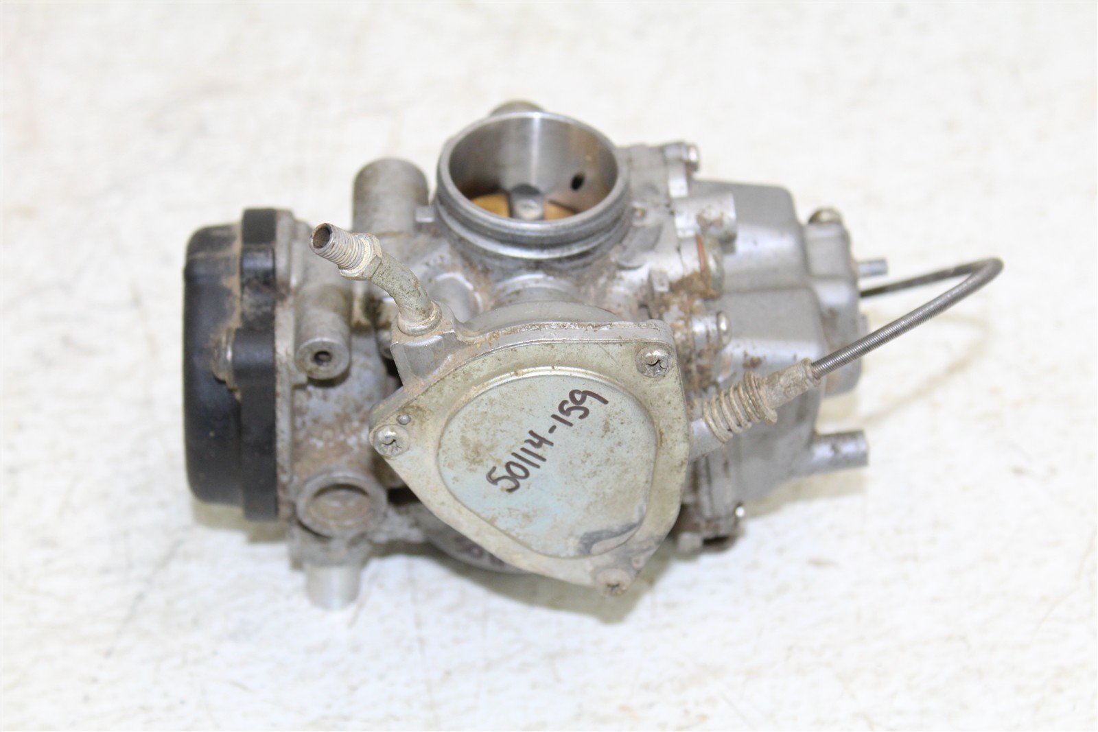 2009 Yamaha Big Bear 250 2x4 Mikuni Carburetor Carb Fuel Intake 50114