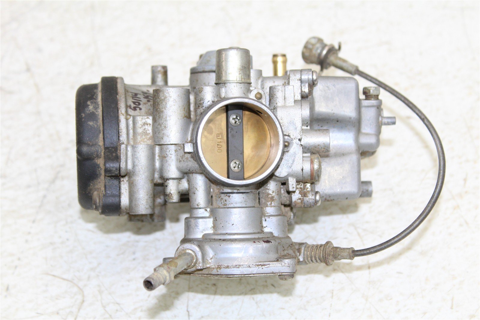 2009 Yamaha Big Bear 250 2x4 Mikuni Carburetor Carb Fuel Intake 50114