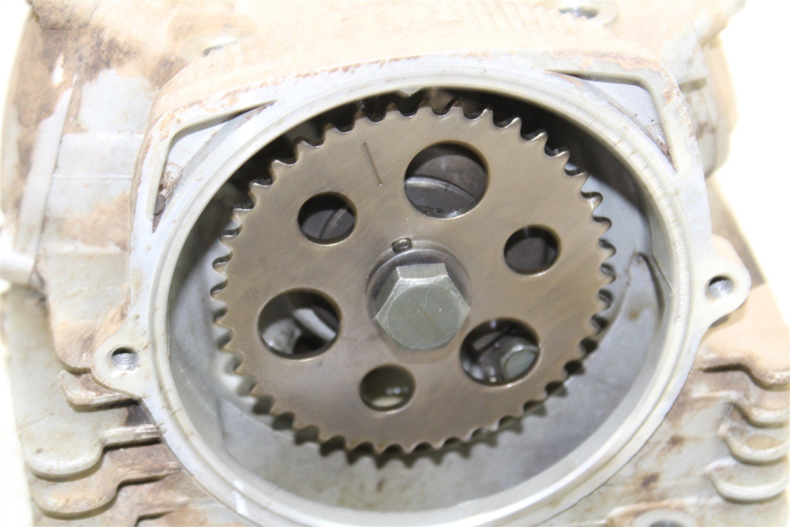 2009 Yamaha Big Bear 250 2x4 Cylinder Head w/ Camshaft Cam Intake Exhaust 50114