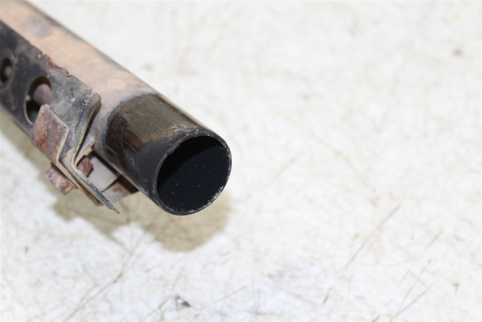 2009 Yamaha Big Bear 250 2x4 Exhaust Head Pipe Silencer Muffler 50114