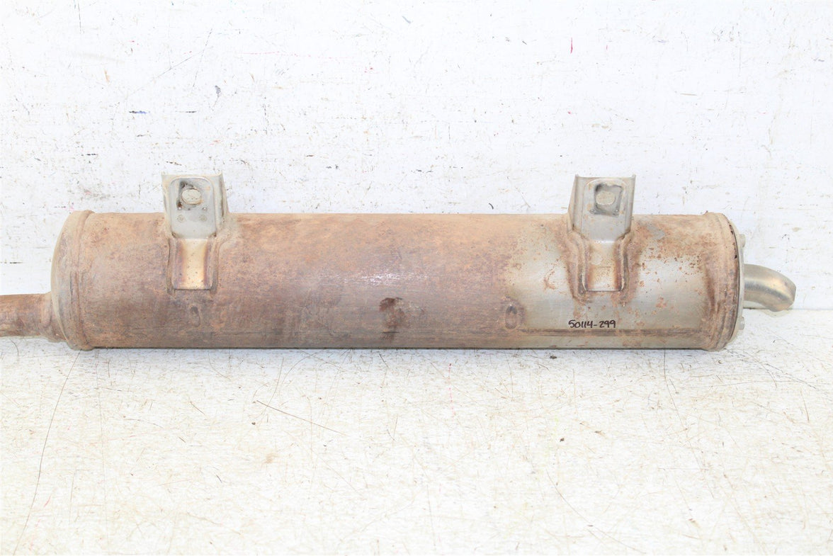 2009 Yamaha Big Bear 250 2x4 Exhaust Head Pipe Silencer Muffler 50114