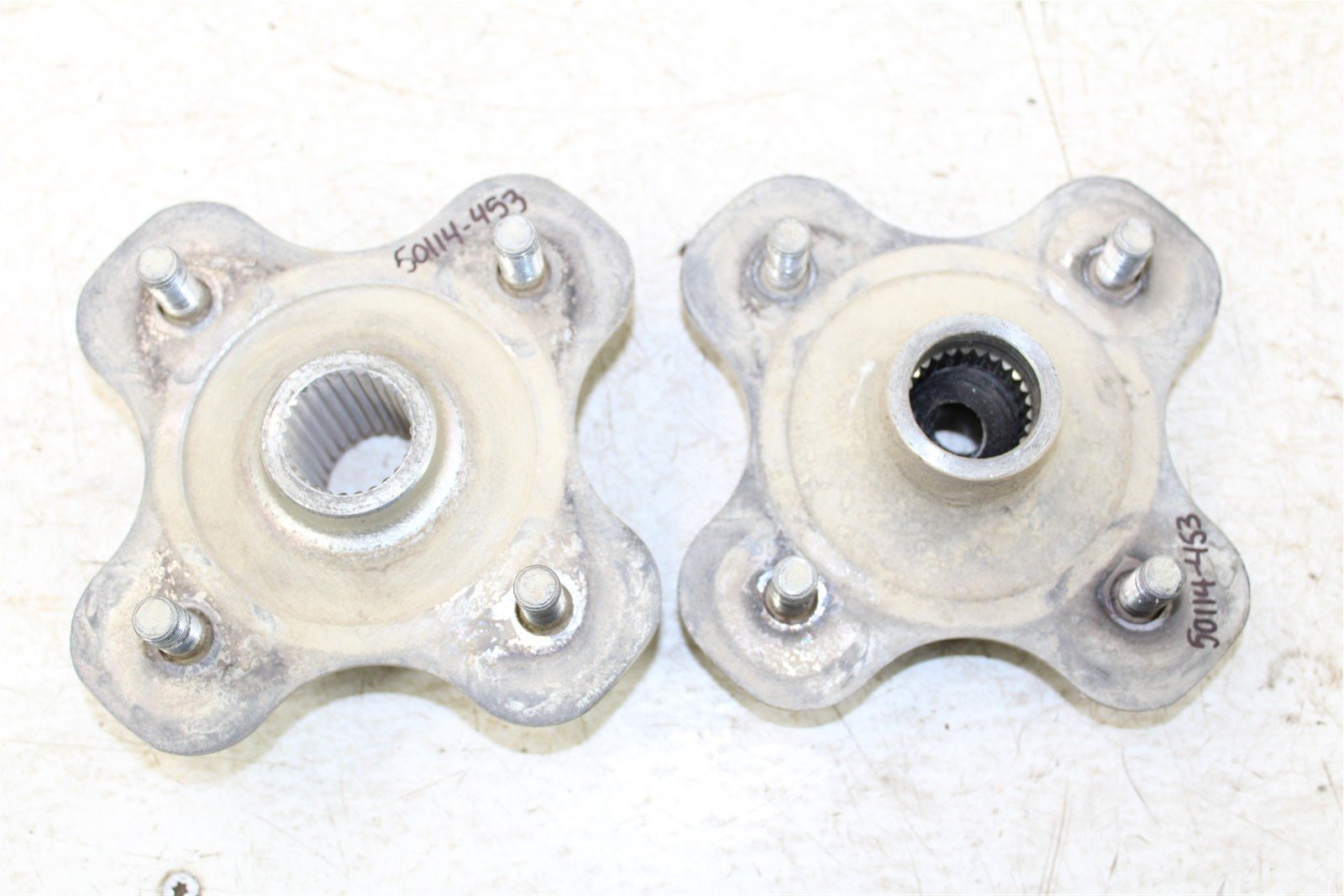2009 Yamaha Big Bear 250 2x4 Rear Hubs Wheel Mounts 50114