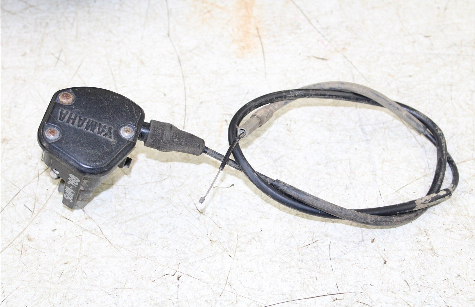 2009 Yamaha Big Bear 250 2x4 Throttle Lever Housing w/ Cable 50114