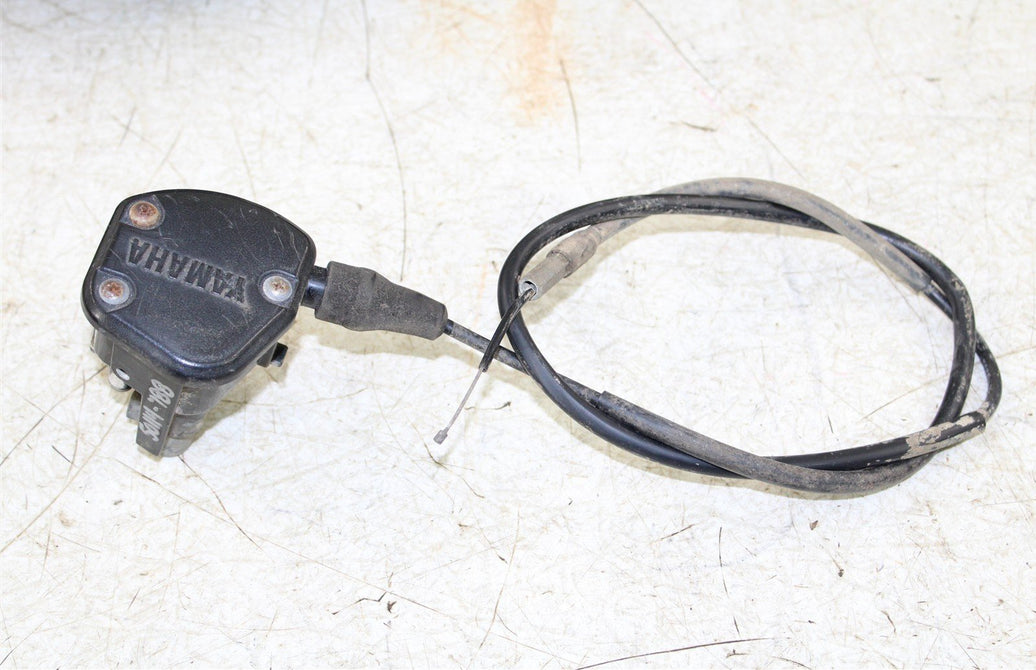 2009 Yamaha Big Bear 250 2x4 Throttle Lever Housing w/ Cable 50114