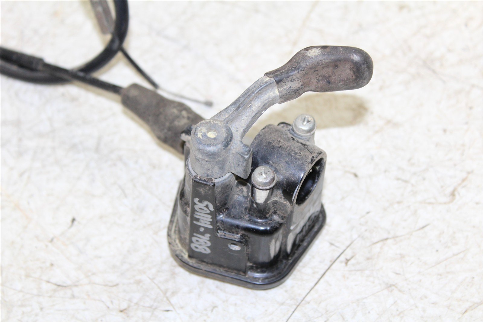 2009 Yamaha Big Bear 250 2x4 Throttle Lever Housing w/ Cable 50114