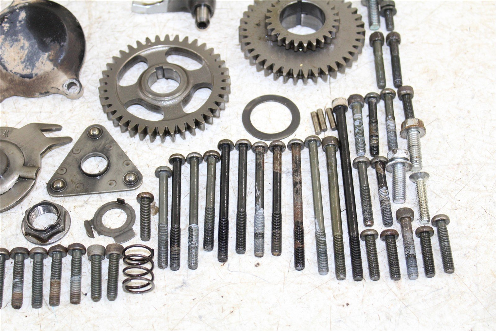 2009 Yamaha Big Bear 250 2x4 Transmission Gears Shift Shaft Forks Drum 50114