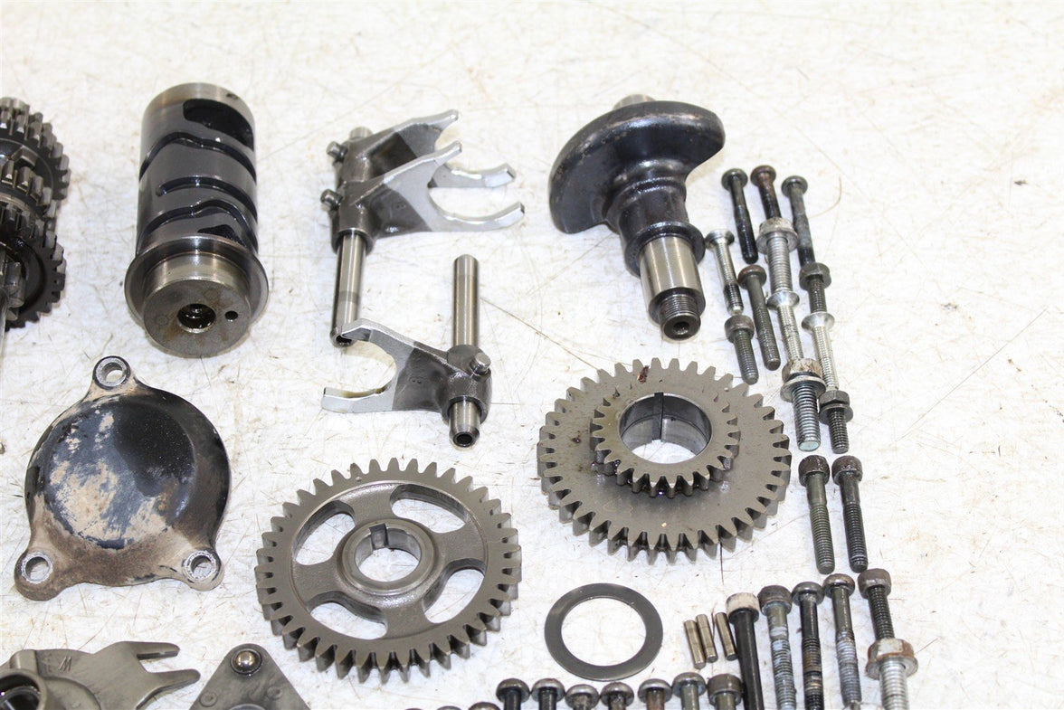 2009 Yamaha Big Bear 250 2x4 Transmission Gears Shift Shaft Forks Drum 50114