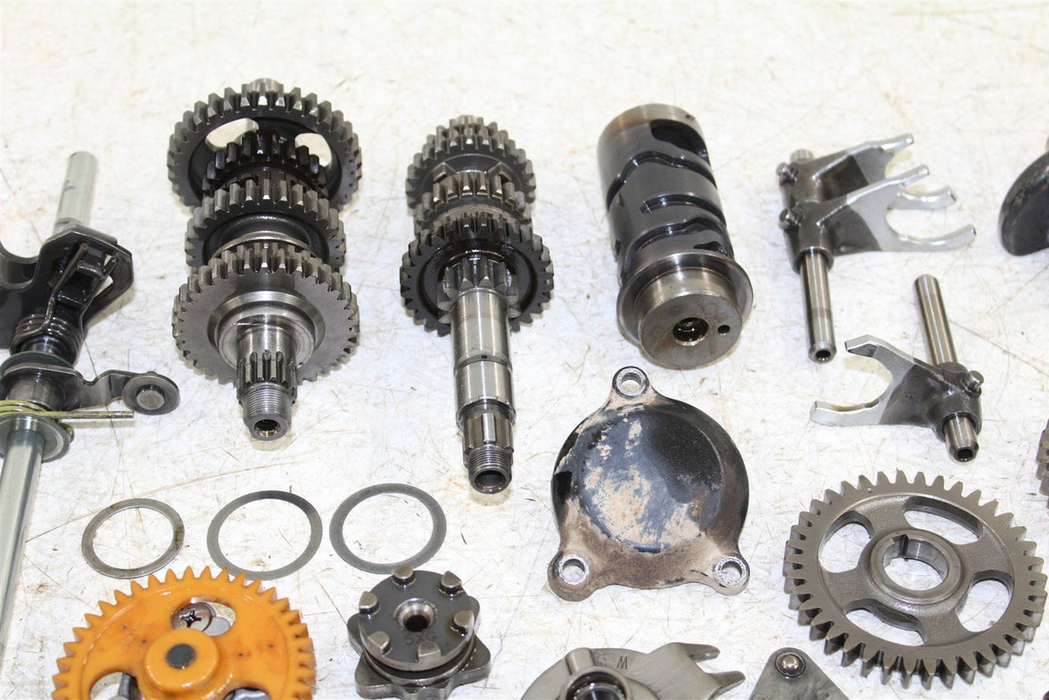 2009 Yamaha Big Bear 250 2x4 Transmission Gears Shift Shaft Forks Drum 50114