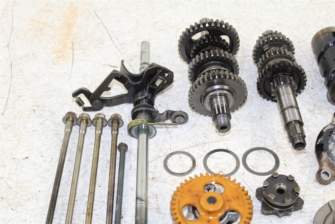 2009 Yamaha Big Bear 250 2x4 Transmission Gears Shift Shaft Forks Drum 50114