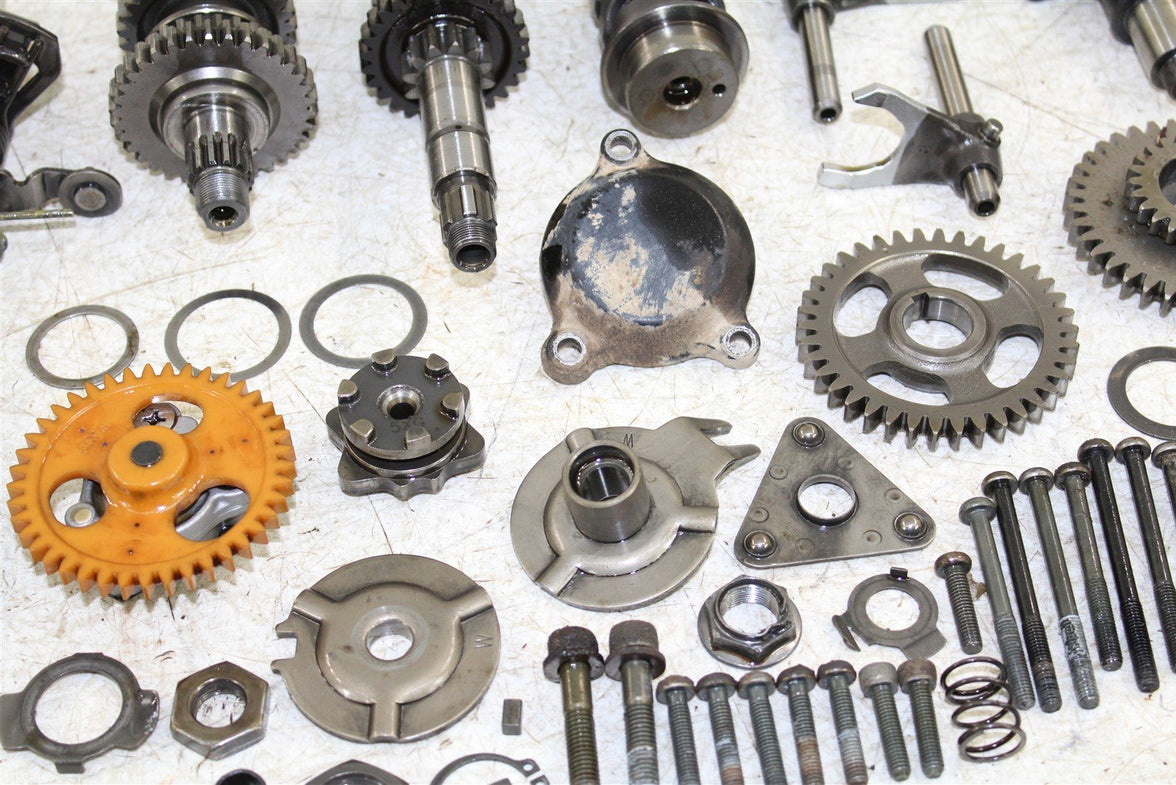 2009 Yamaha Big Bear 250 2x4 Transmission Gears Shift Shaft Forks Drum 50114