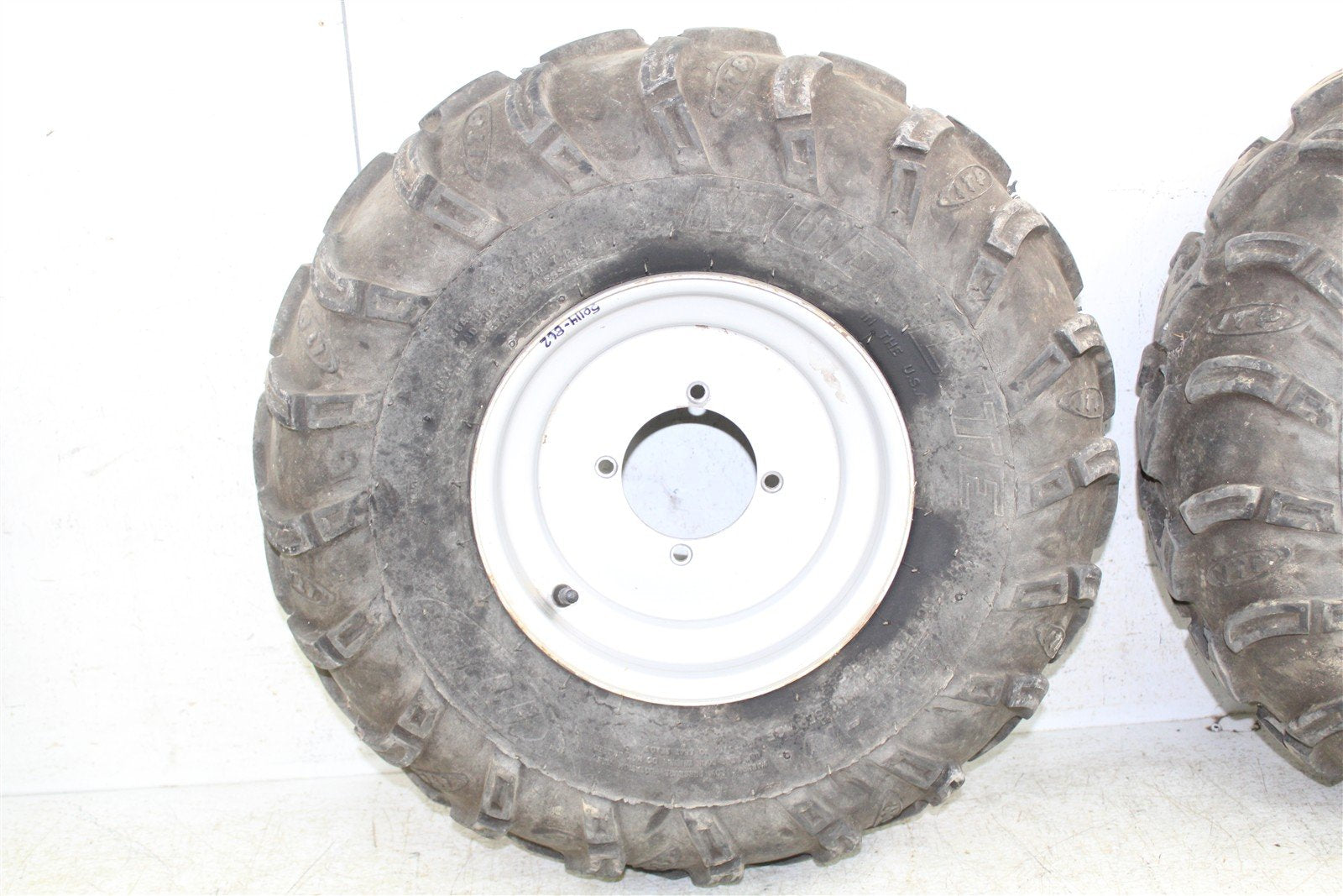 2009 Yamaha Big Bear 250 2x4 Front Wheel Set Rims 50114