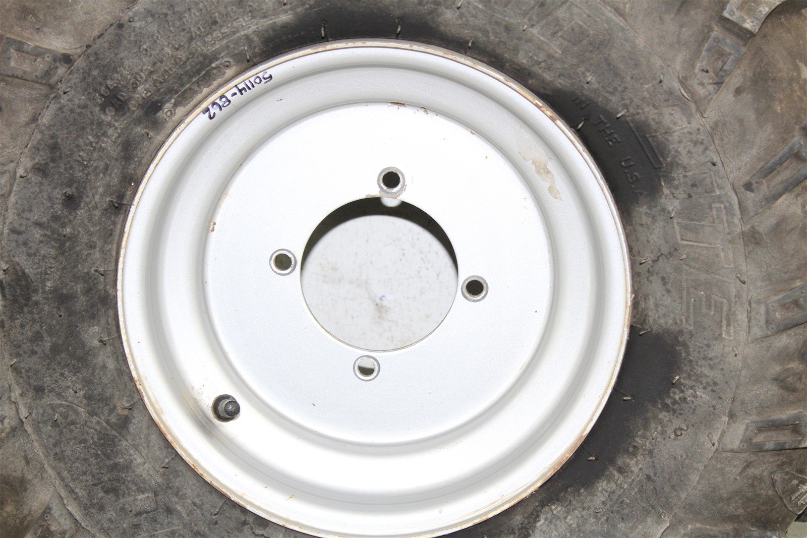 2009 Yamaha Big Bear 250 2x4 Front Wheel Set Rims 50114