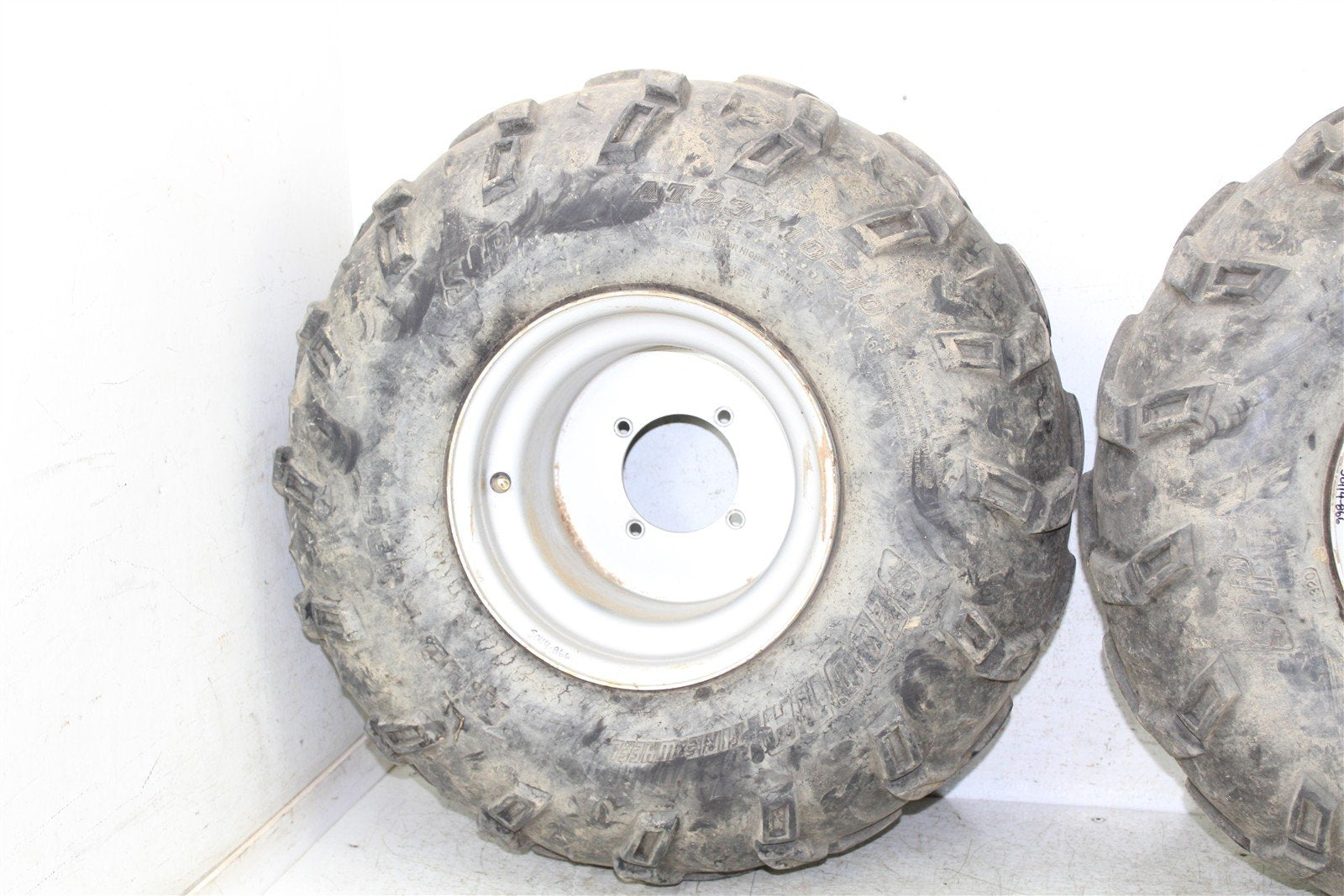 2009 Yamaha Big Bear 250 2x4 Rear Wheel Set Rims 50114