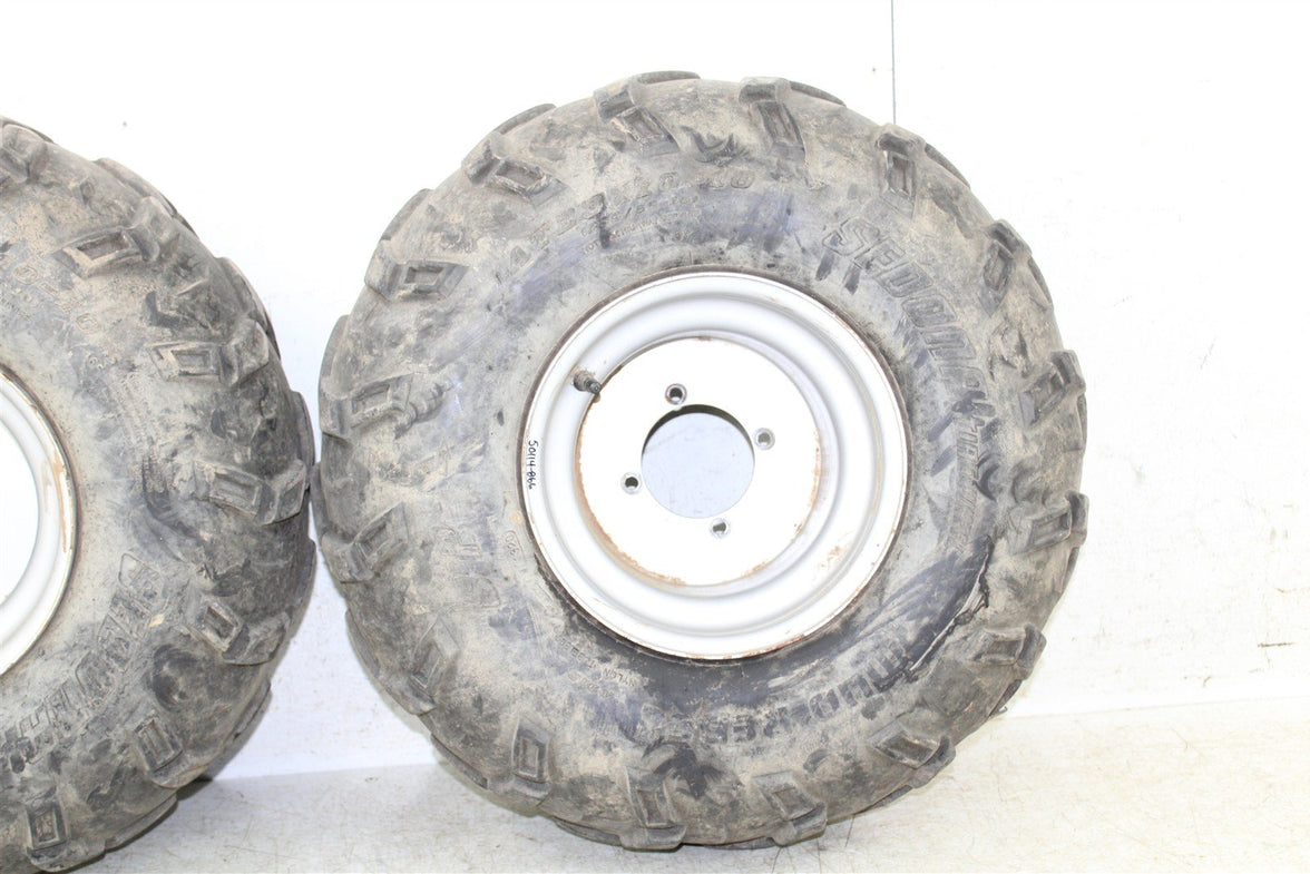 2009 Yamaha Big Bear 250 2x4 Rear Wheel Set Rims 50114