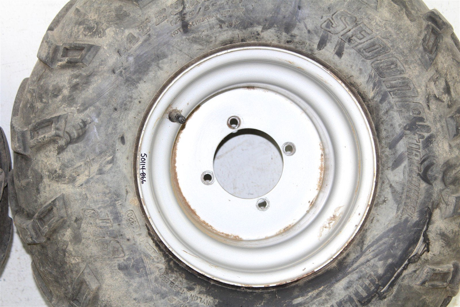 2009 Yamaha Big Bear 250 2x4 Rear Wheel Set Rims 50114