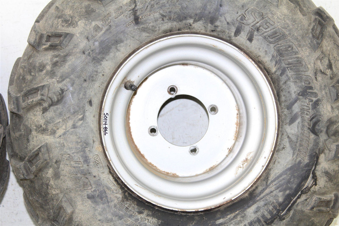 2009 Yamaha Big Bear 250 2x4 Rear Wheel Set Rims 50114