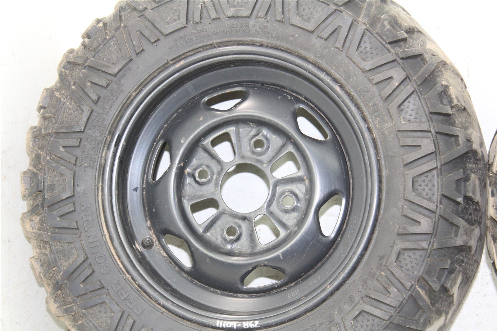 2023 Honda Rancher 420 4x4 Front Wheel Set Rims 11109