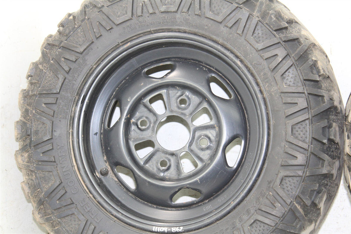 2023 Honda Rancher 420 4x4 Front Wheel Set Rims 11109