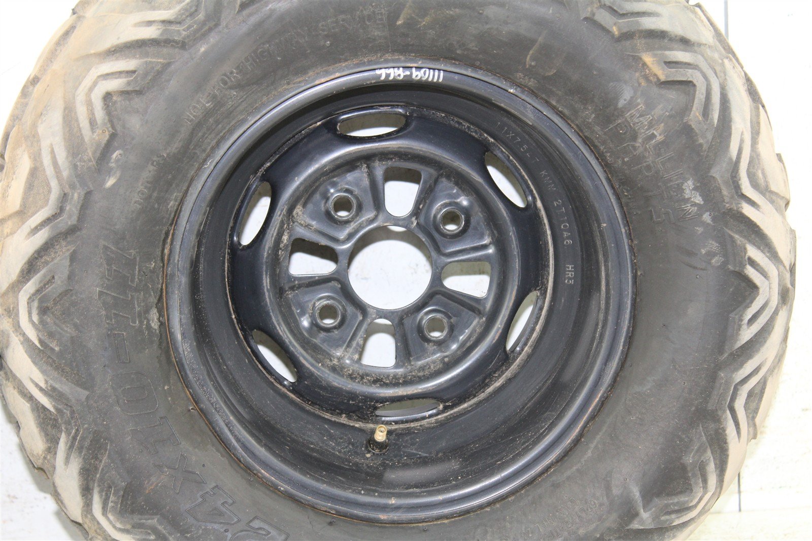 2023 Honda Rancher 420 4x4 Rear Wheel Set Rims 11109