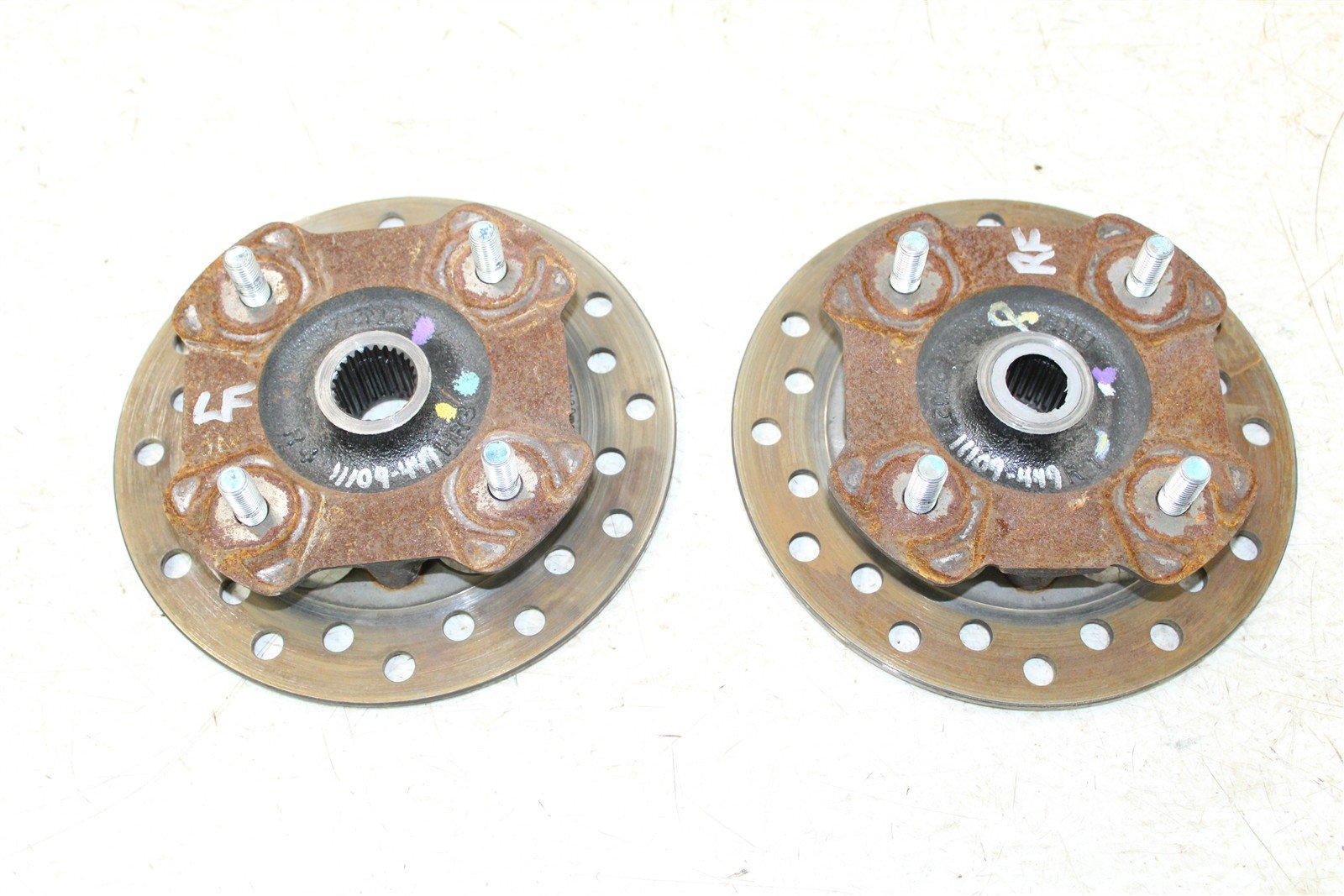 2023 Honda Rancher 420 4x4 Front Hubs Brake Rotors 11109