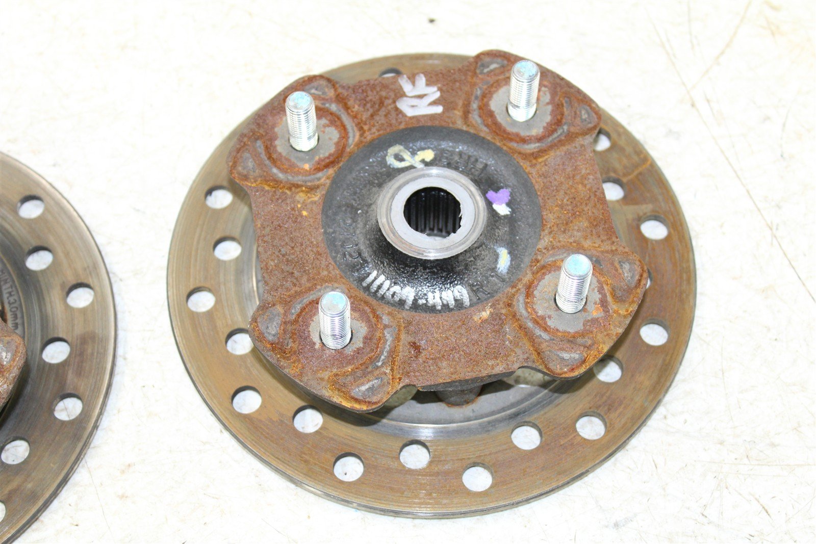 2023 Honda Rancher 420 4x4 Front Hubs Brake Rotors 11109