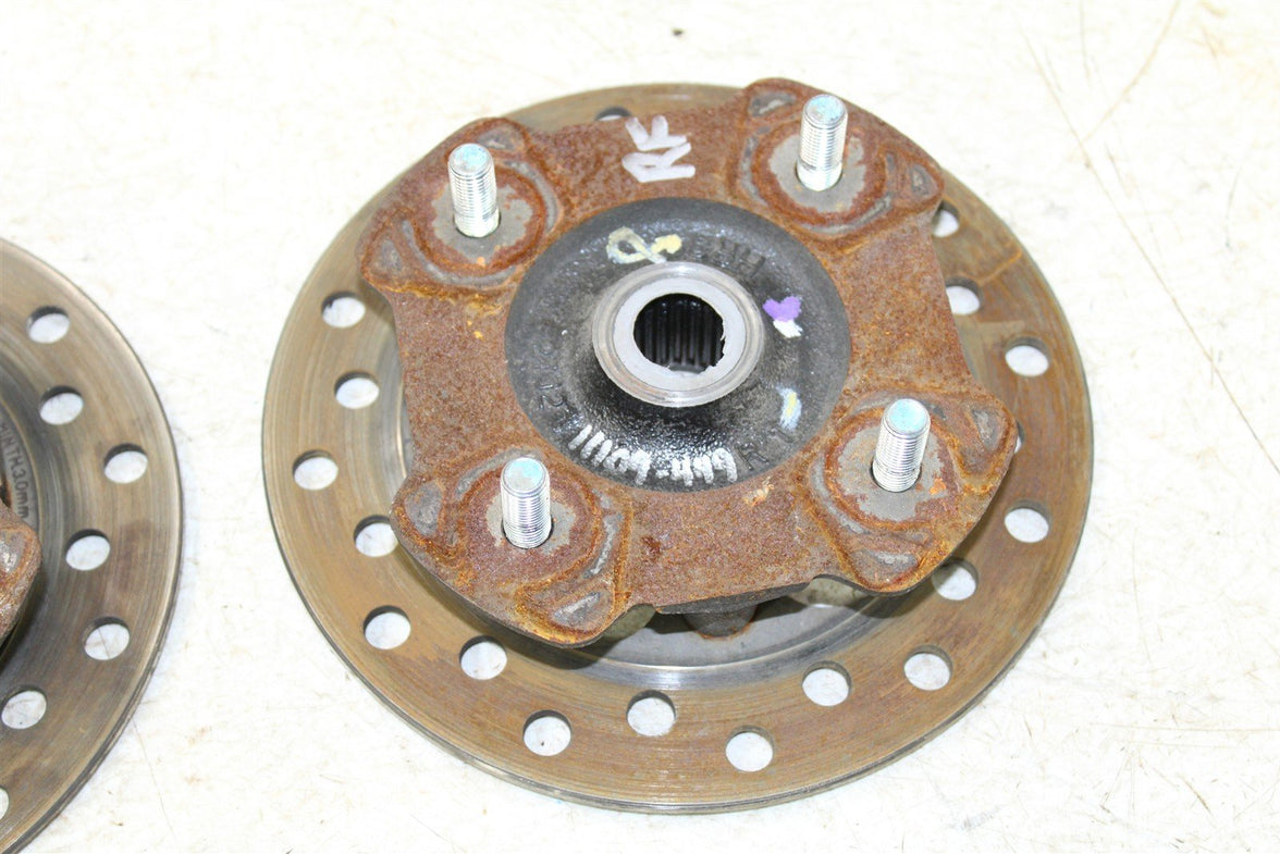 2023 Honda Rancher 420 4x4 Front Hubs Brake Rotors 11109