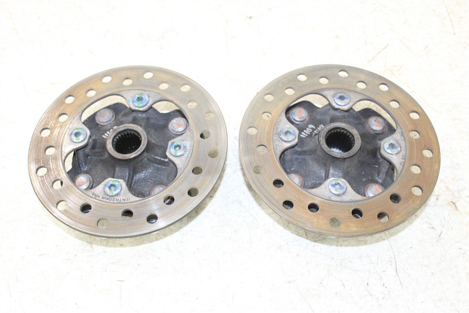 2023 Honda Rancher 420 4x4 Front Hubs Brake Rotors 11109