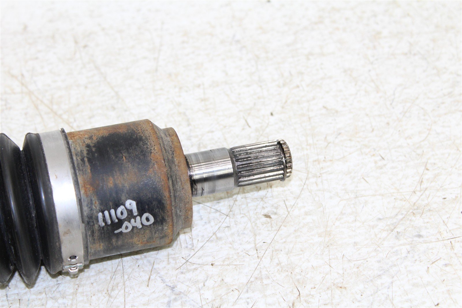 2023 Honda Rancher 420 4x4 Left Front CV Axle Boot Straight 11109