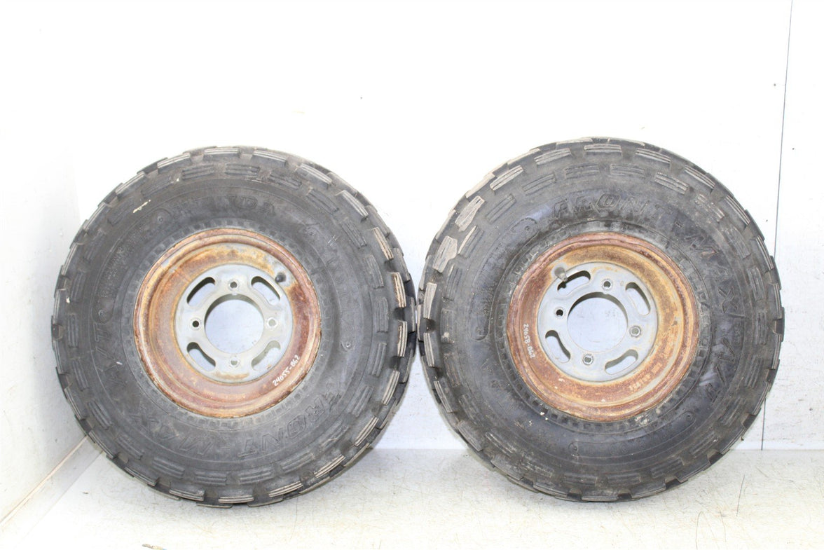 1998 Kawasaki Bayou 220 Front Wheel Set Rims 24058