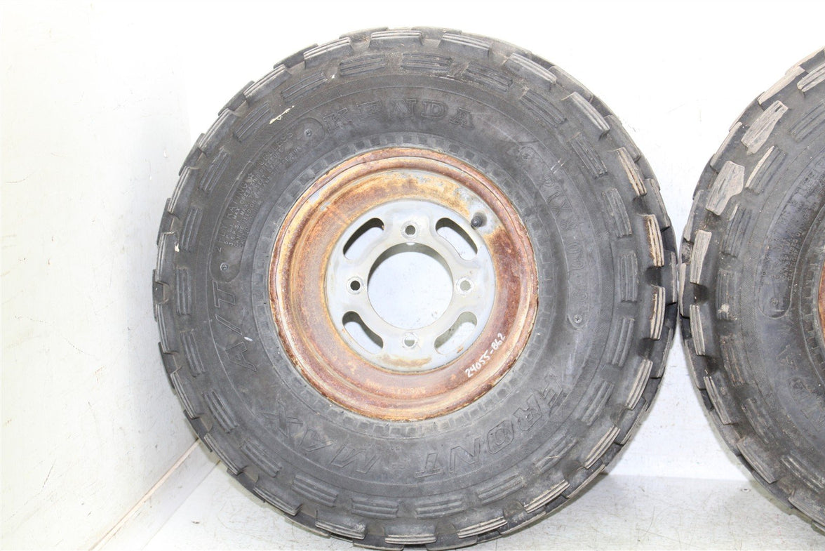 1998 Kawasaki Bayou 220 Front Wheel Set Rims 24058