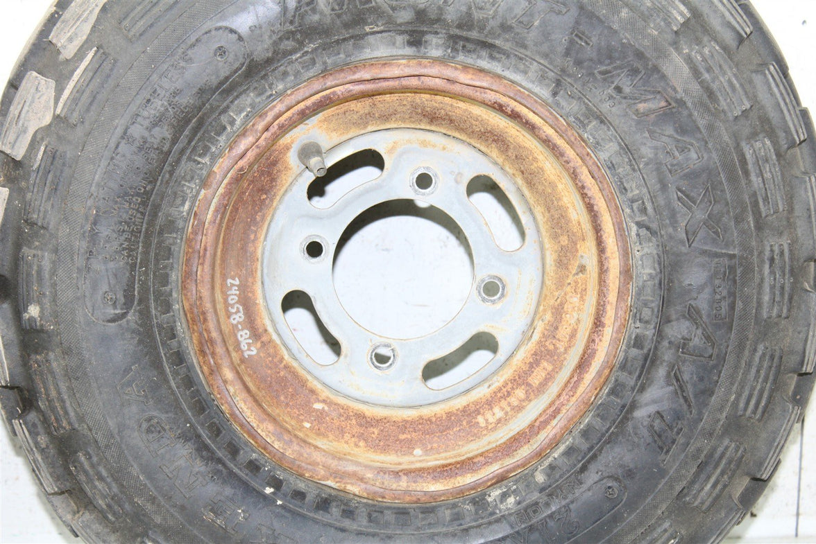 1998 Kawasaki Bayou 220 Front Wheel Set Rims 24058
