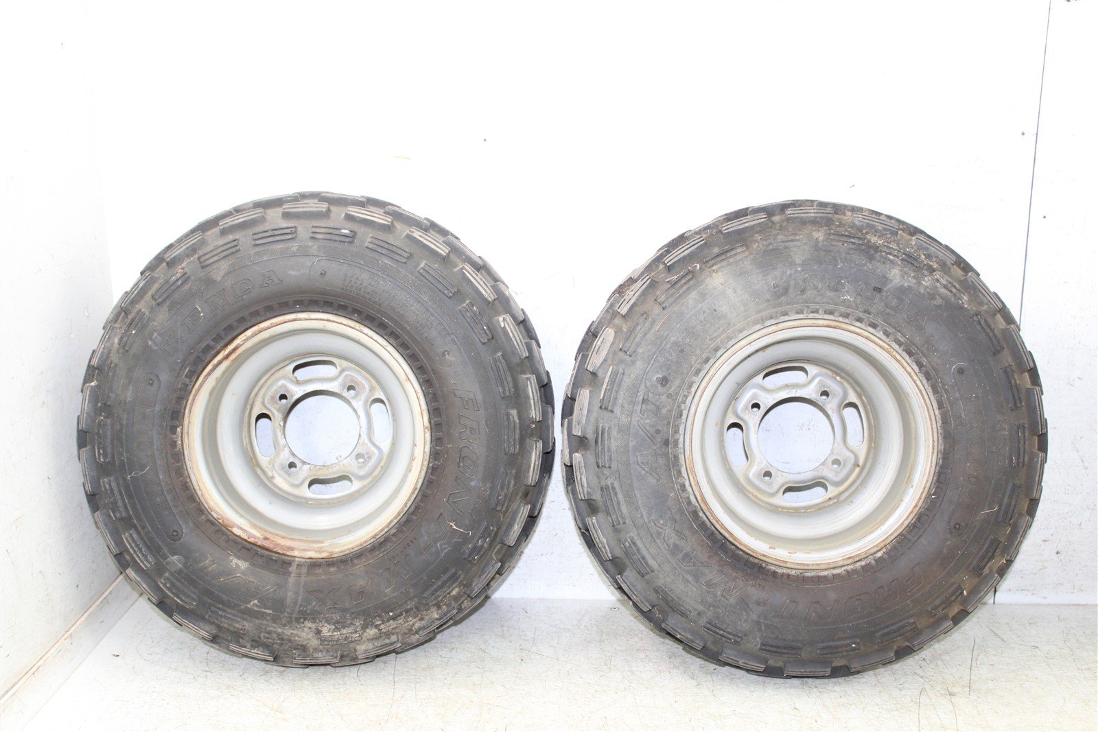 1998 Kawasaki Bayou 220 Front Wheel Set Rims 24058