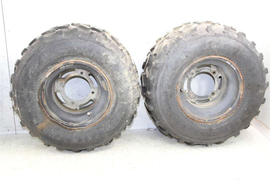 1998 Kawasaki Bayou 220 Rear Wheel Set Rims 24058
