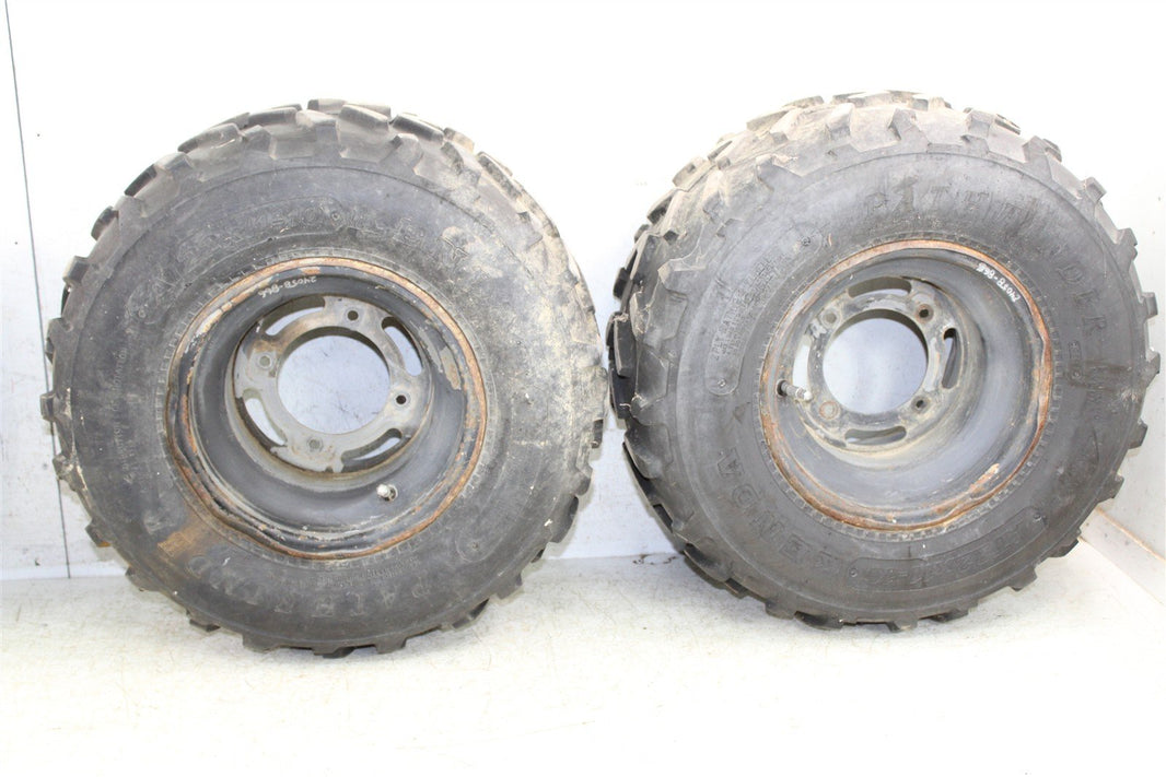 1998 Kawasaki Bayou 220 Rear Wheel Set Rims 24058