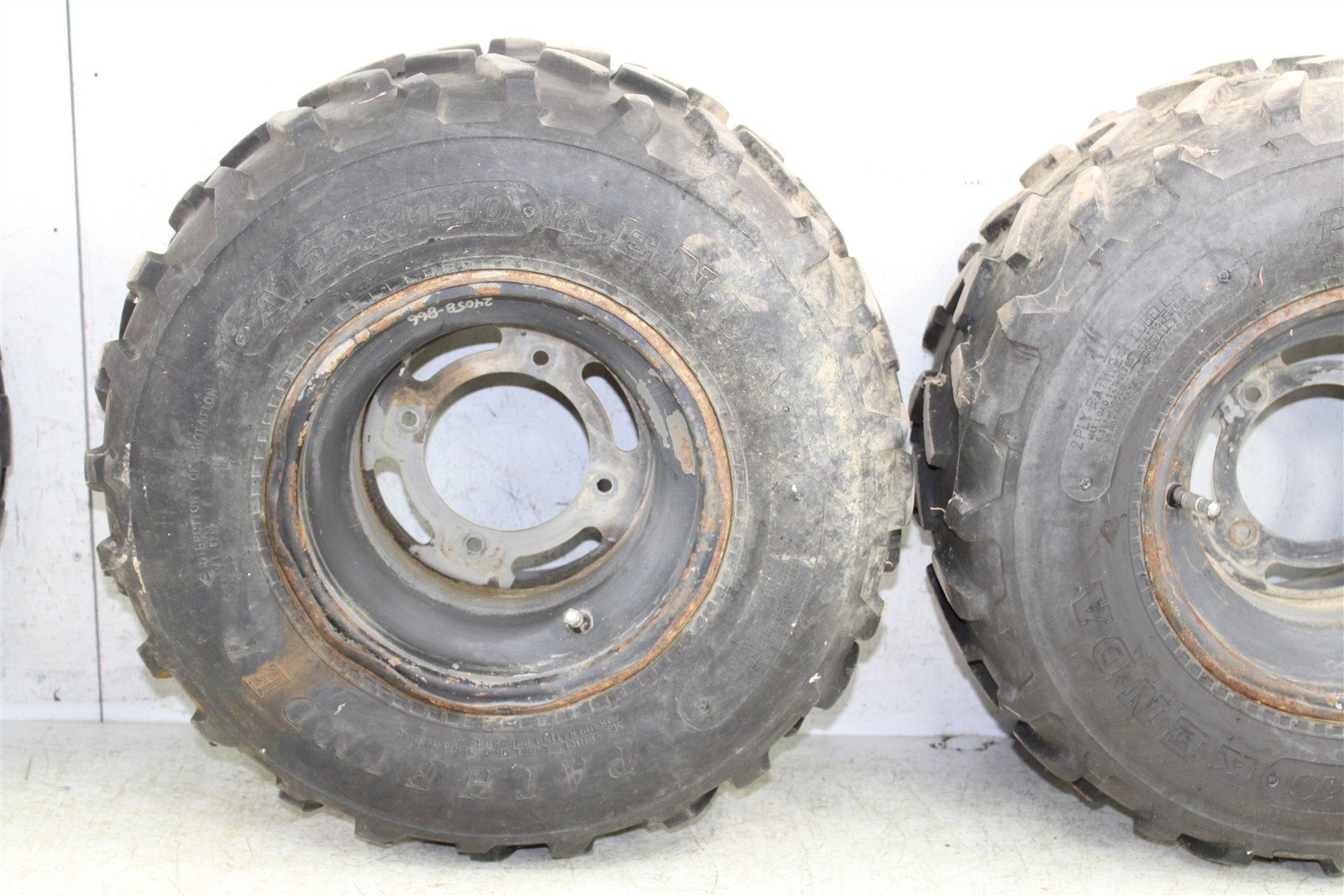 1998 Kawasaki Bayou 220 Rear Wheel Set Rims 24058