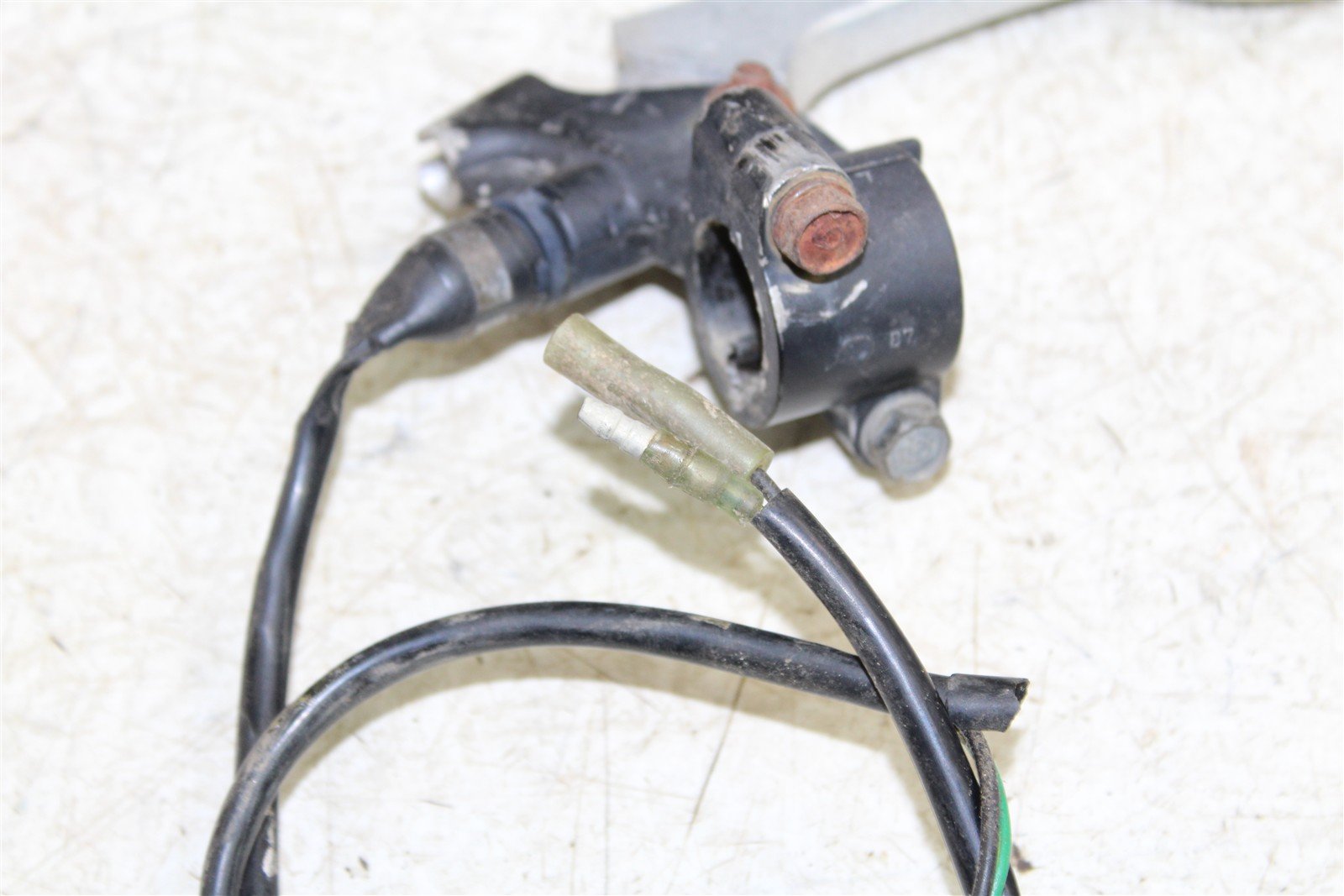 1998 Kawasaki Bayou 220 Front Right Brake Lever w/ Perch 24058