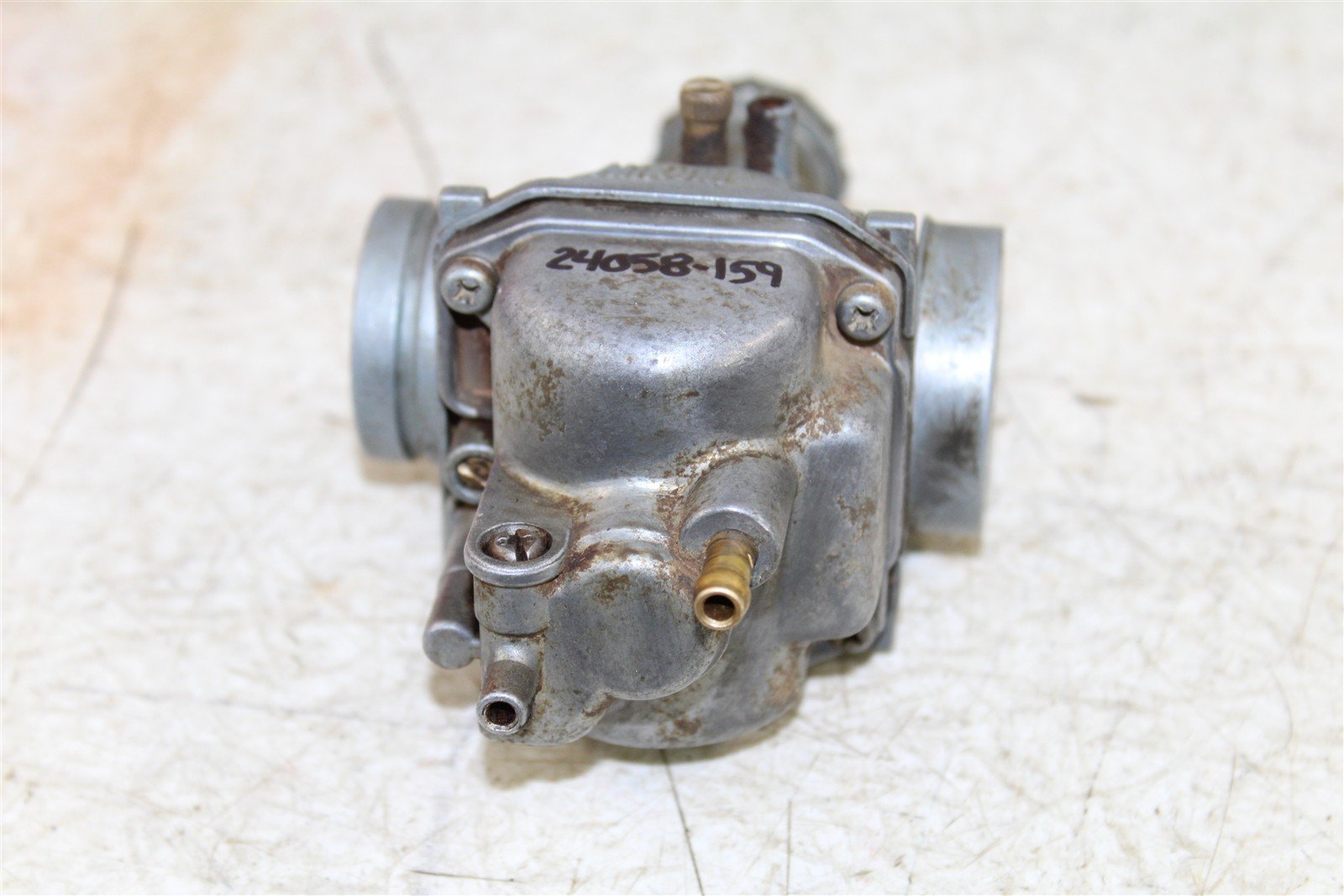 1998 Kawasaki Bayou 220 Mikuni Carburetor Carb Fuel Intake 24058