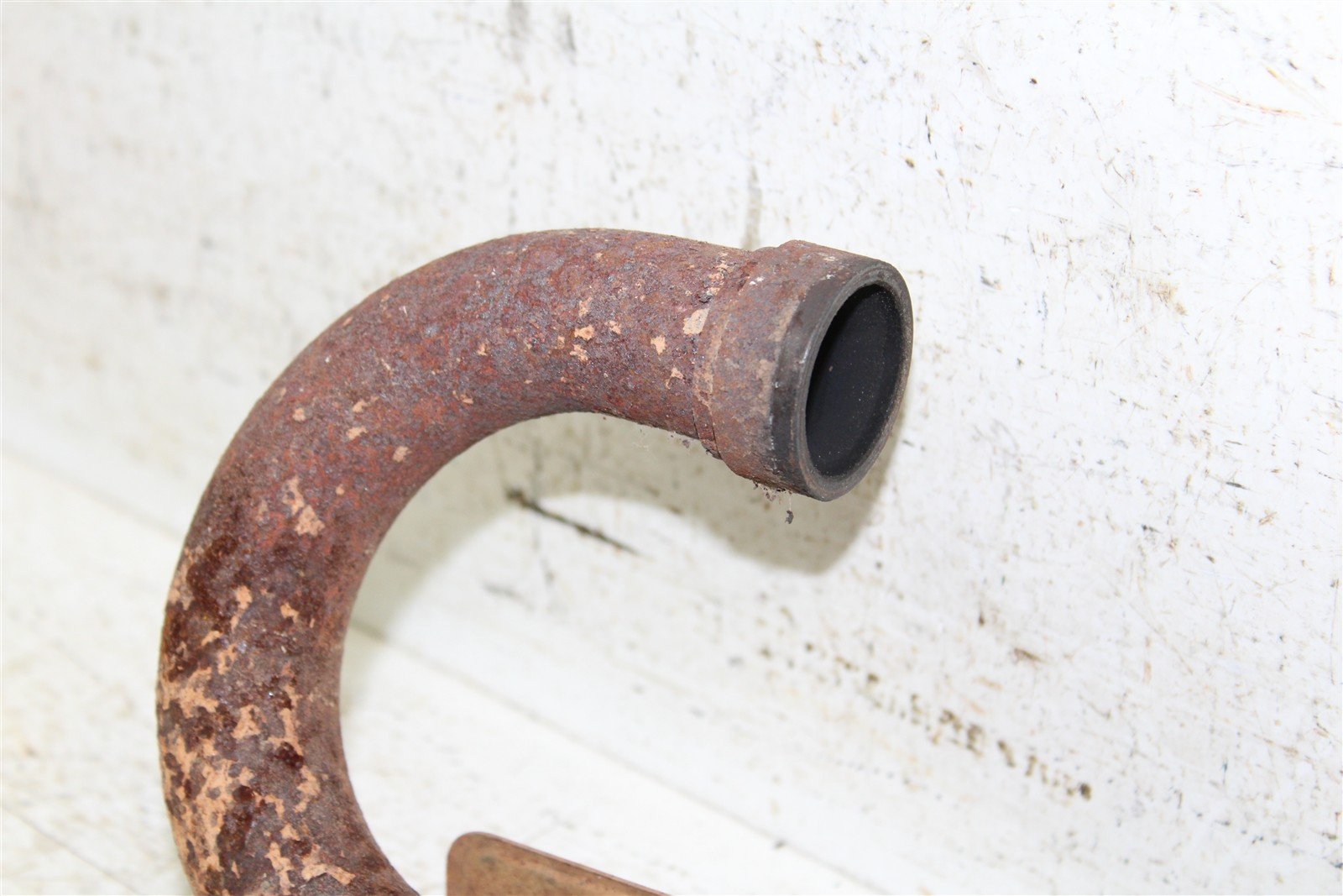 1998 Kawasaki Bayou 220 Exhaust Head Pipe Silencer Muffler 24058