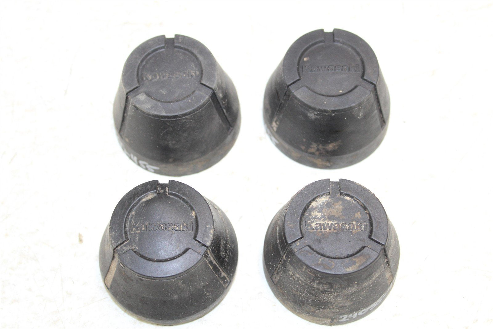 1998 Kawasaki Bayou 220 Hub Caps Front Rear 24058