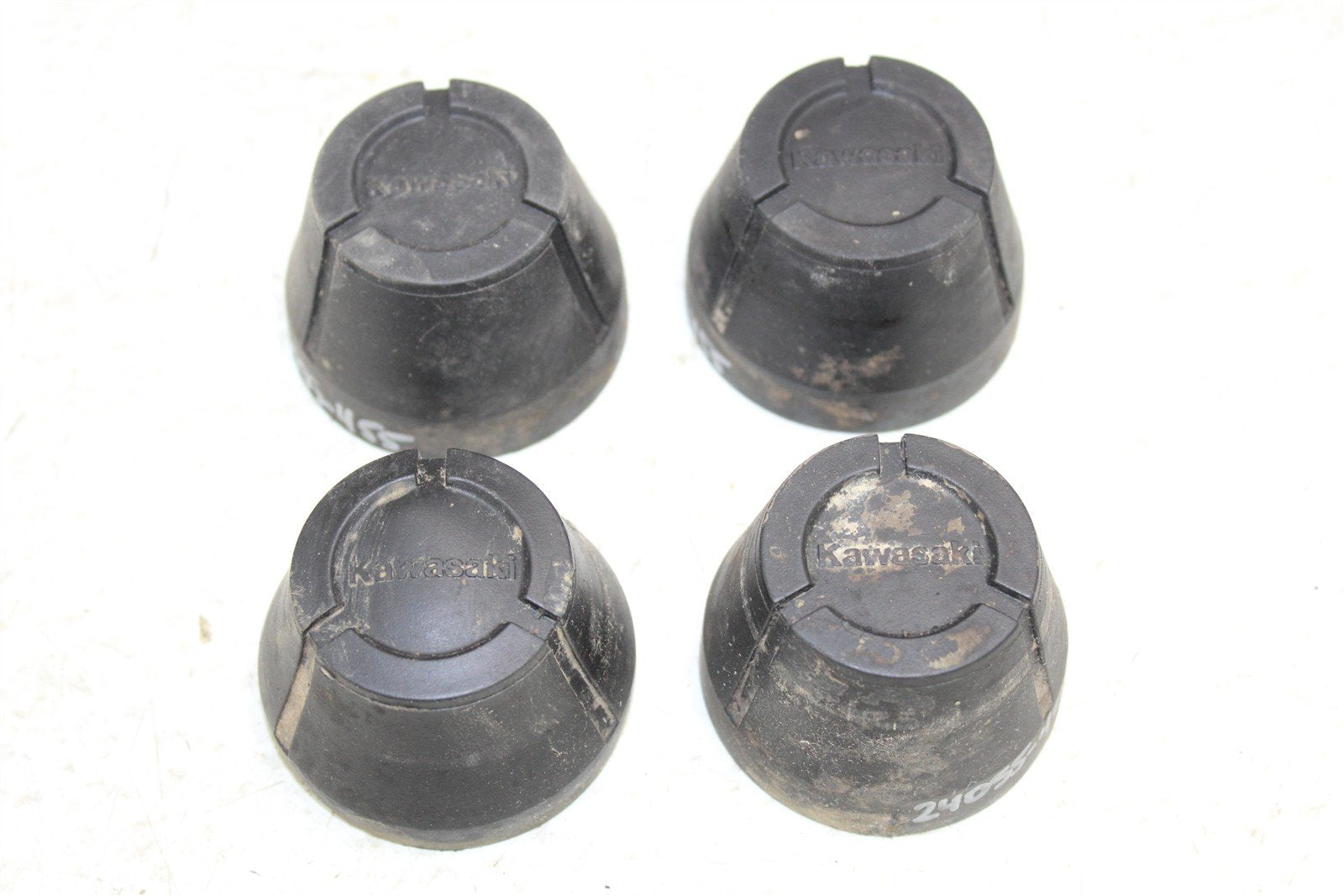 1998 Kawasaki Bayou 220 Hub Caps Front Rear 24058
