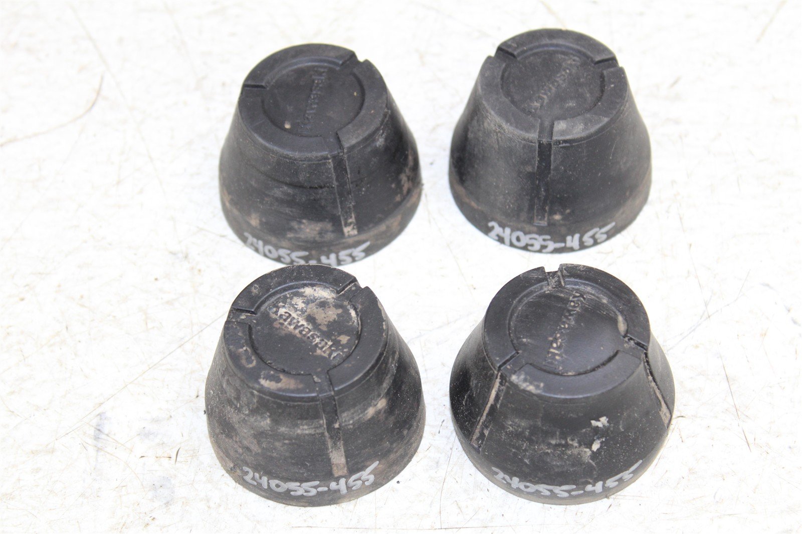 1998 Kawasaki Bayou 220 Hub Caps Front Rear 24058