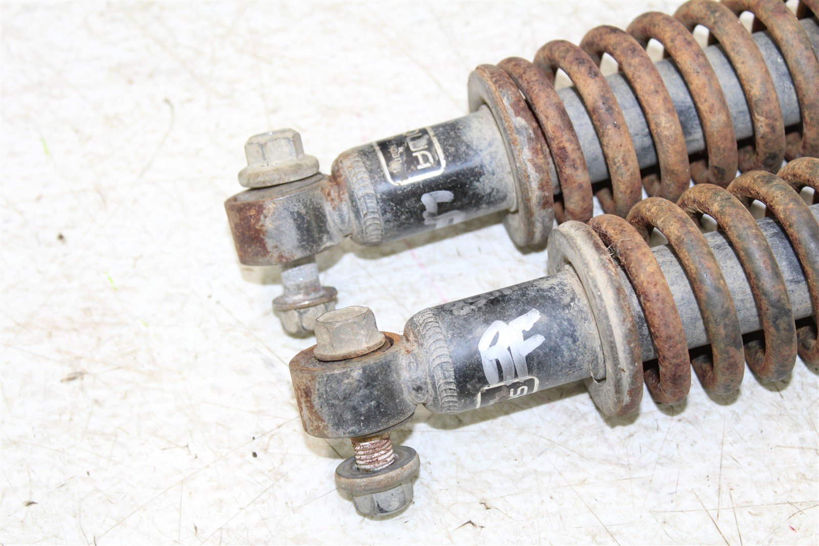 1998 Kawasaki Bayou 220 Front Shocks Spring Absorber Left Right 24058